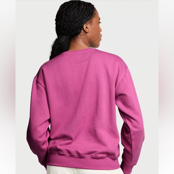 PINK Ivy Fleece Crew Swearshirt - Picture 2 of 3